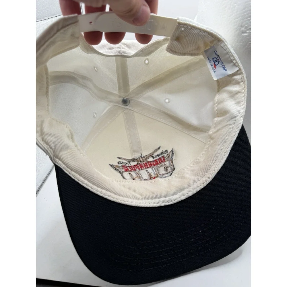 1999 Indianapolis 500 Hat White Vintage Snapback Fast Shipping